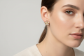 14K Stud RQ-Flower