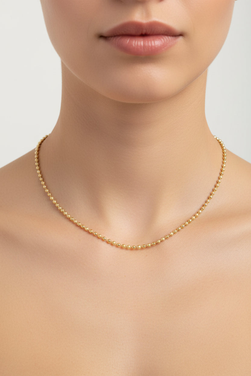 14K 18IN BALL CHAIN 2.3N-45CM LCC-27620002