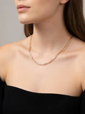 14K DIAMOND-CUT FIGARO LINK 3N-24IN CHAIN LCC-27230041