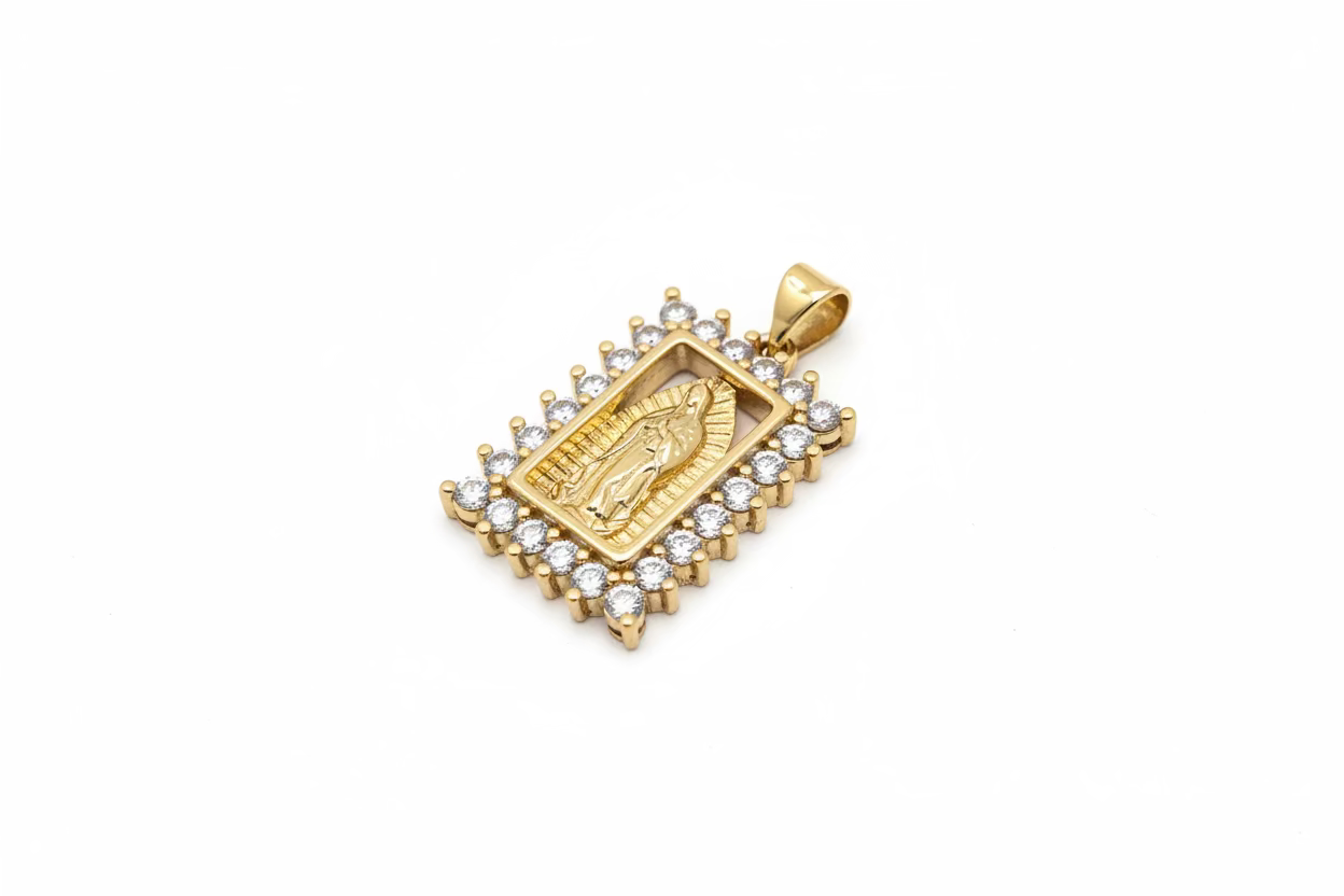 14K VIRGIN PENDANT CM