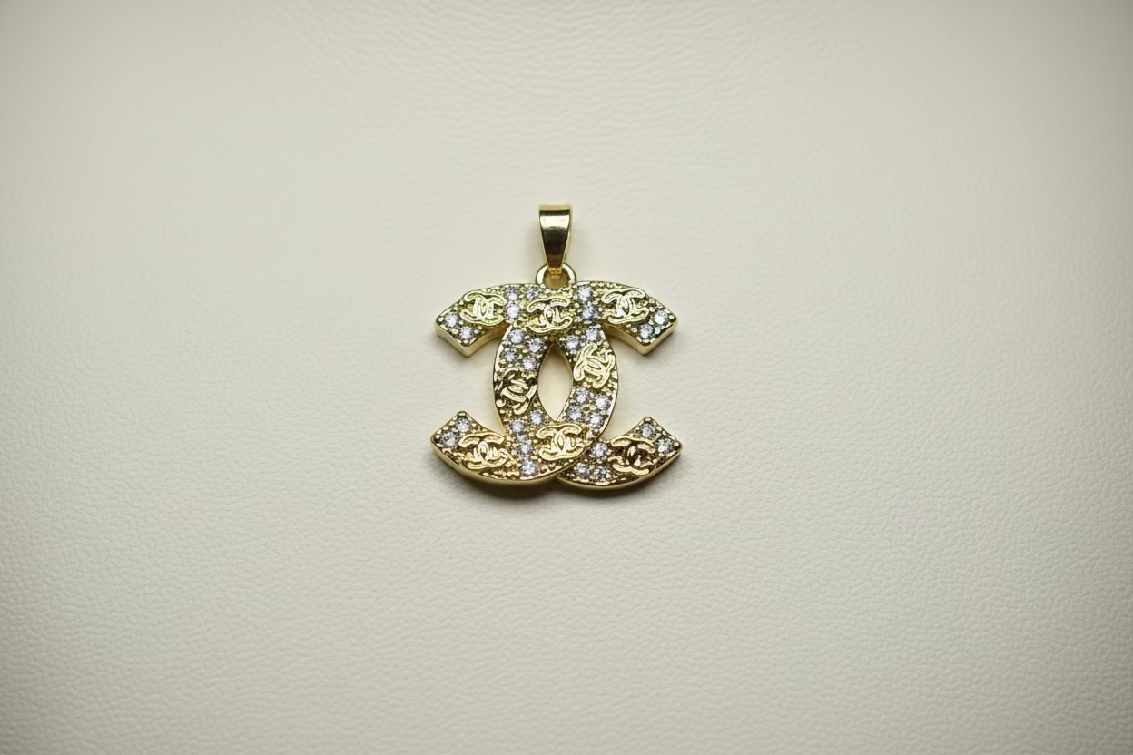 14K INSP CC PENDANT
