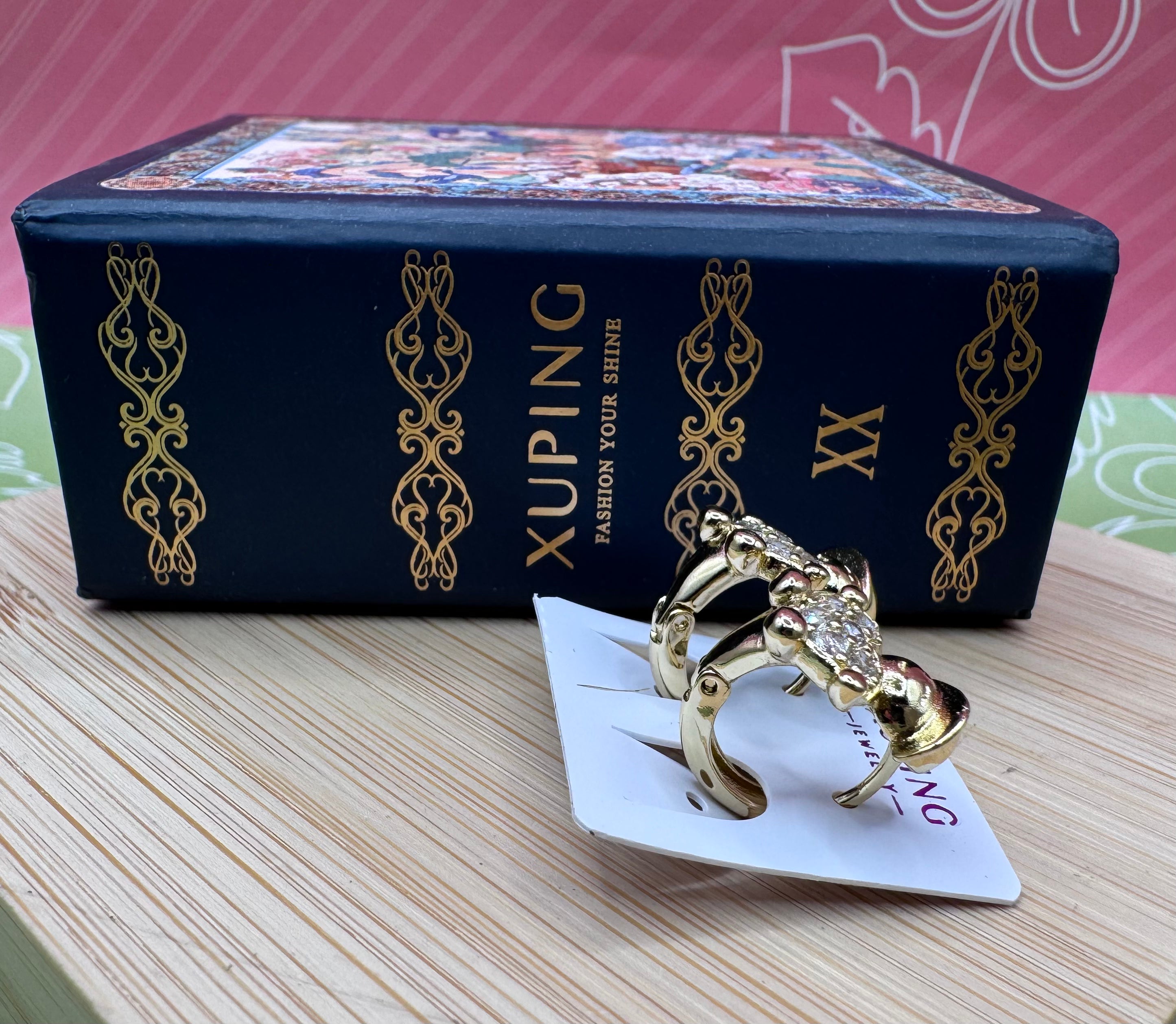14k Huggie Hoops Boy TEYX-2383
