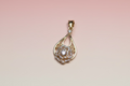 14K DROP FLOWER PENDANT GS-23180001