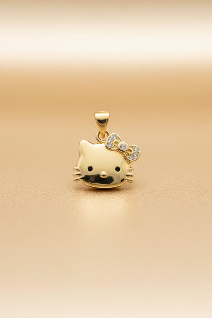 14K HELLO KITTY PENDANT GS-22920003