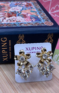 14k Flower Hoops TEYX-5401