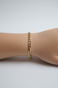 14K 6IN CUBAN BRACELET YOUTH 5N LCC-27210212