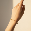 14K 7.5IN BEAD CHAIN BRACELET 3N-19CM LCC-44710001
