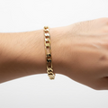 14K 8.25IN FIGARO BRACELET 7.2N-21CM LCC-27180109