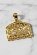 14K THE LAST SUPPER PENDANT