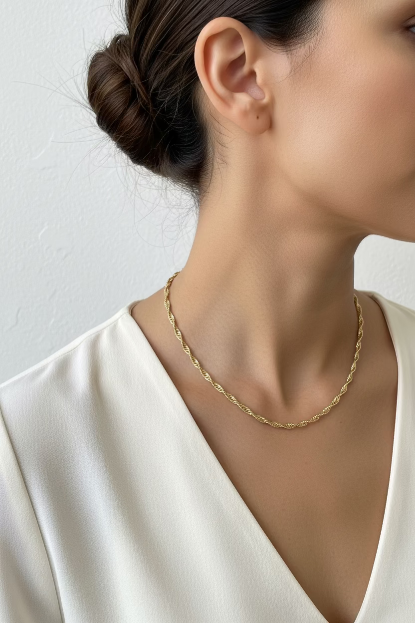 14k Necklace Chain D145-HW-45CM X001164709
