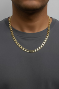 14K 22IN CUBAN LINK NECKLACE 5.5N-55CM LCC-27210061