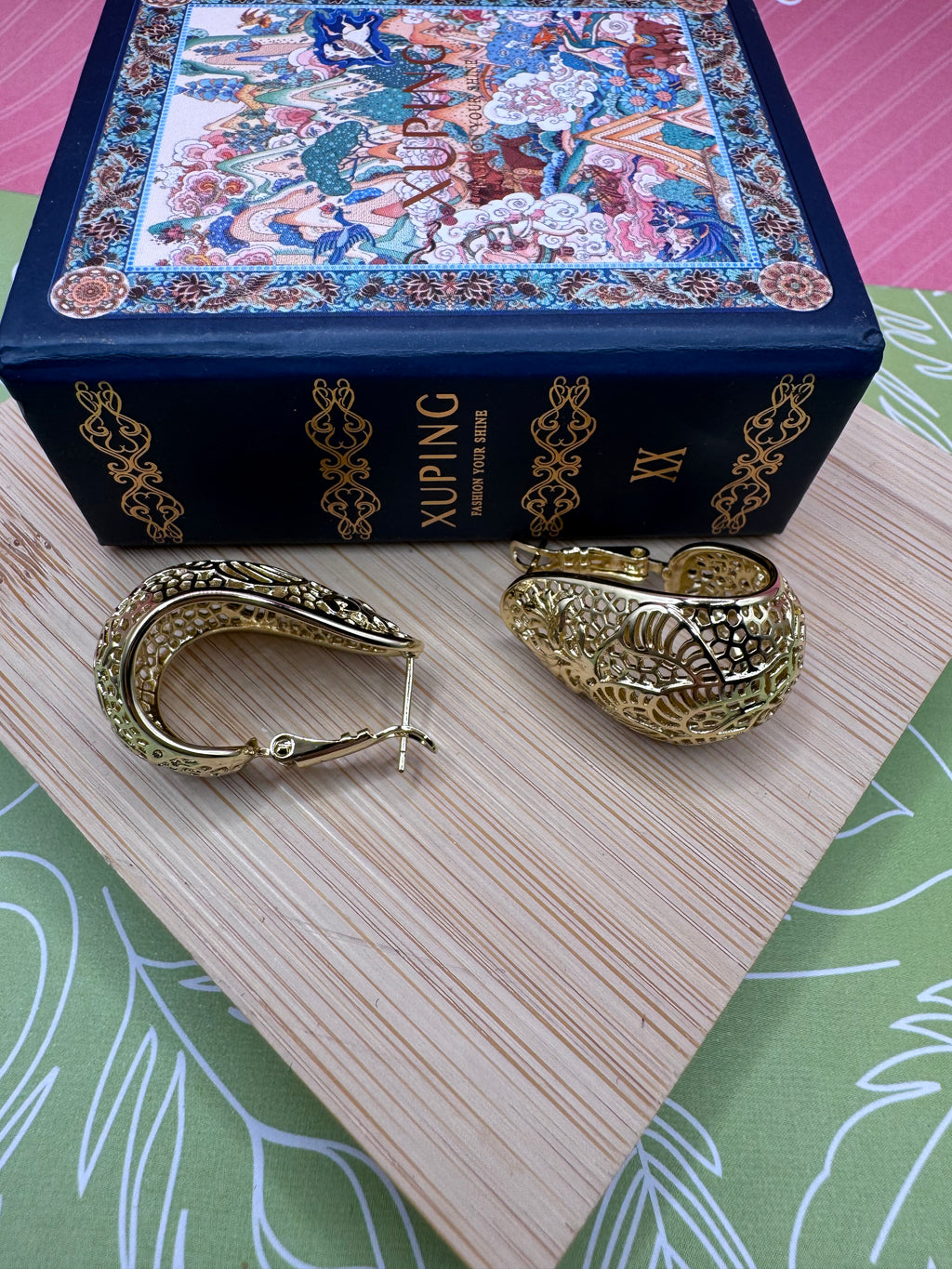 14K Ushape Hoop ZESM-0104