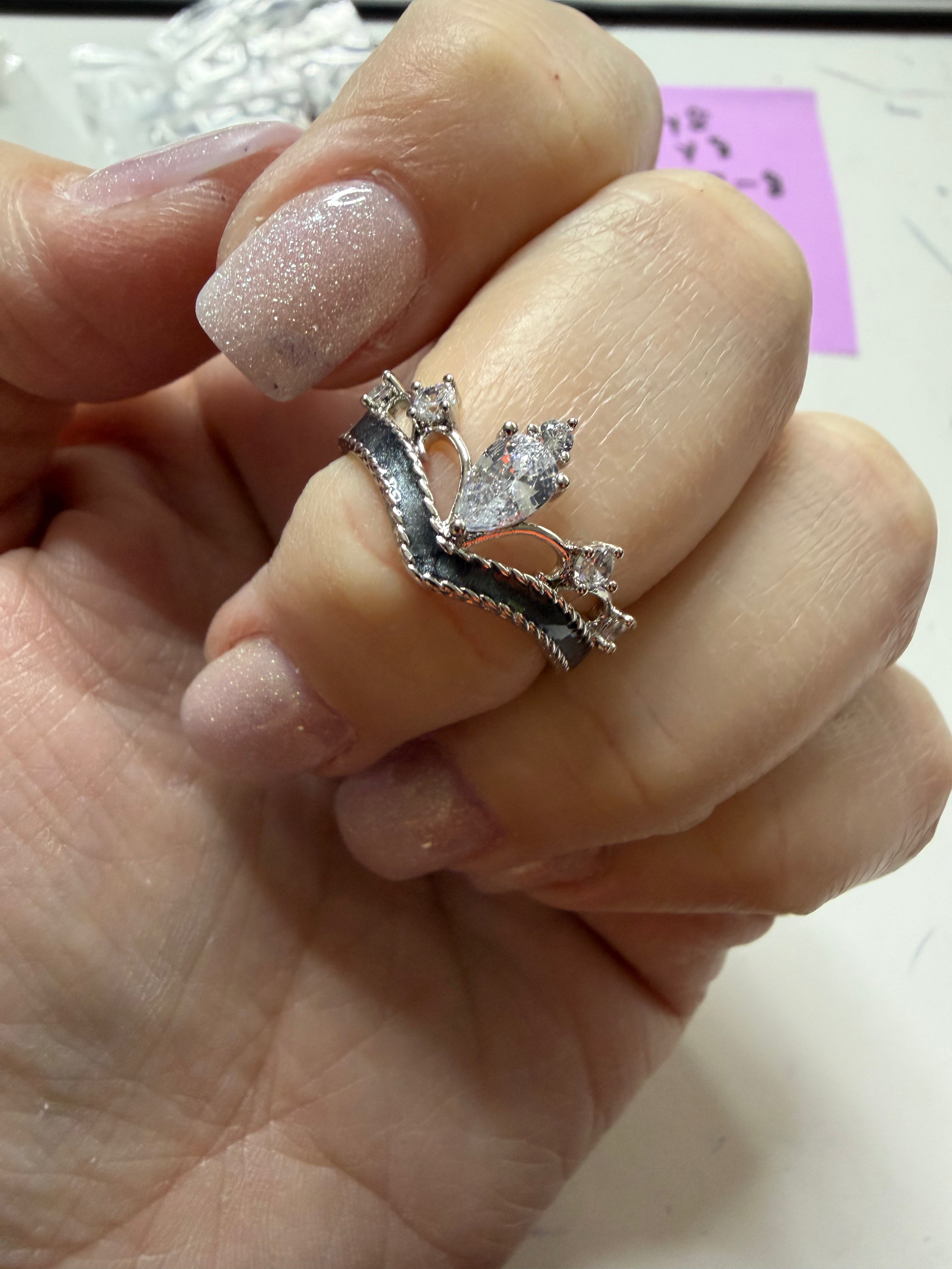 WHG CLEAR CROWN RING GJ-07670180