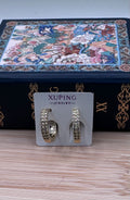 14K BLING HUGGIE EARRING X001112015