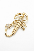 14K SCORPION PENDANT