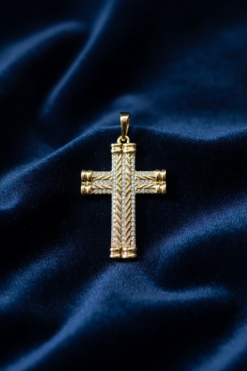 14K CROSS PENDANT X001235621