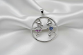 WHG GIRL & BOY CIRCLE PENDANT