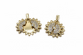 14K FLOWER PENDANT
