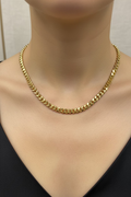 14K 18IN CURB CUBAN LINK 7N-45CM LCC-41910035