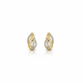14K INSP FENDI HUGGIE EARRING X001107559
