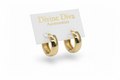 14K PLAIN HUGGIE EARRING X001171609