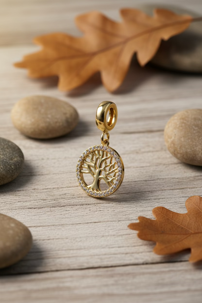 14K TREE OF LIFE CHARM PENDANT