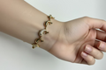 14K CLEAR DOLPHIN BRACELET MS-19090004