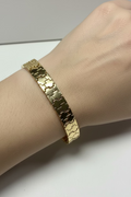 14K CROSS PUZZLE LINK BRACELET SL-23960001