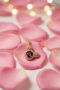 14K PURPLE MICKEY HEAD PENDANT