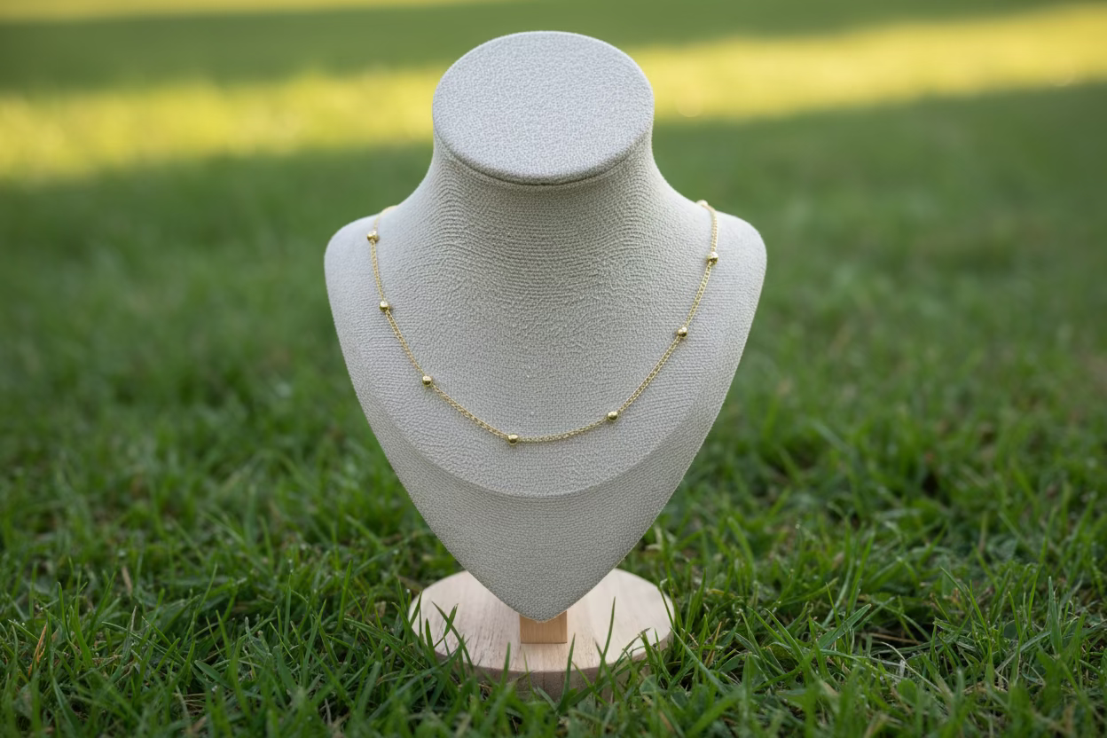 14k 24in BALL CHAIN NECKLACE 3.5N-60CM LCC-30400008