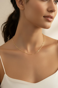 14K 18IN STARRED VALENTINO NECKLACE CHAIN 2N-45CM LCC-29470017