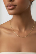 14K 18IN BOX CHAIN NECKLACE 1MM X000719471