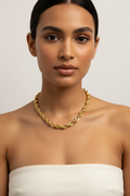 14K 18IN DIAMOND CUT ROPE CHAIN NECKLACE 5N-45CM LCC-43190012