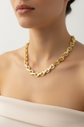 14K 18IN TURKISH ROPE LINK CHAIN NECKLACE 7.7N-45CM LCC-32200022
