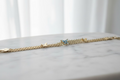 14K Butterfly Bracelet 19CM PS-00730004