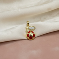 14K I LOVE SOCCER RED