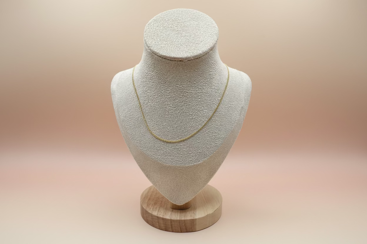14K 14IN CUBAN NECKLACE CHAIN X001195716