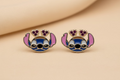14K STITCH STUD SAFETY BACK RH-05180001
