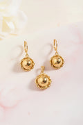 14K TWISTED BALL STUD 2-PC SET AT-01340001