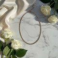 18K ROSE GOLD 24IN CUBAN NECKLACE CHAIN XP