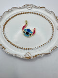 14K STITCH PENDANT