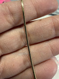 14K 18IN SQUARE SNAKE CHAIN X000995681