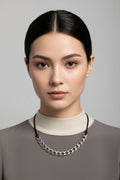 STS 18+2IN EXT CURB CHAIN CORD CHOKER/NECKLACE T000992087