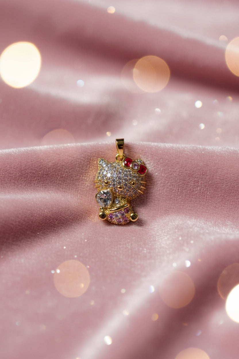 14K HELLO KITTY INSP PENDANT