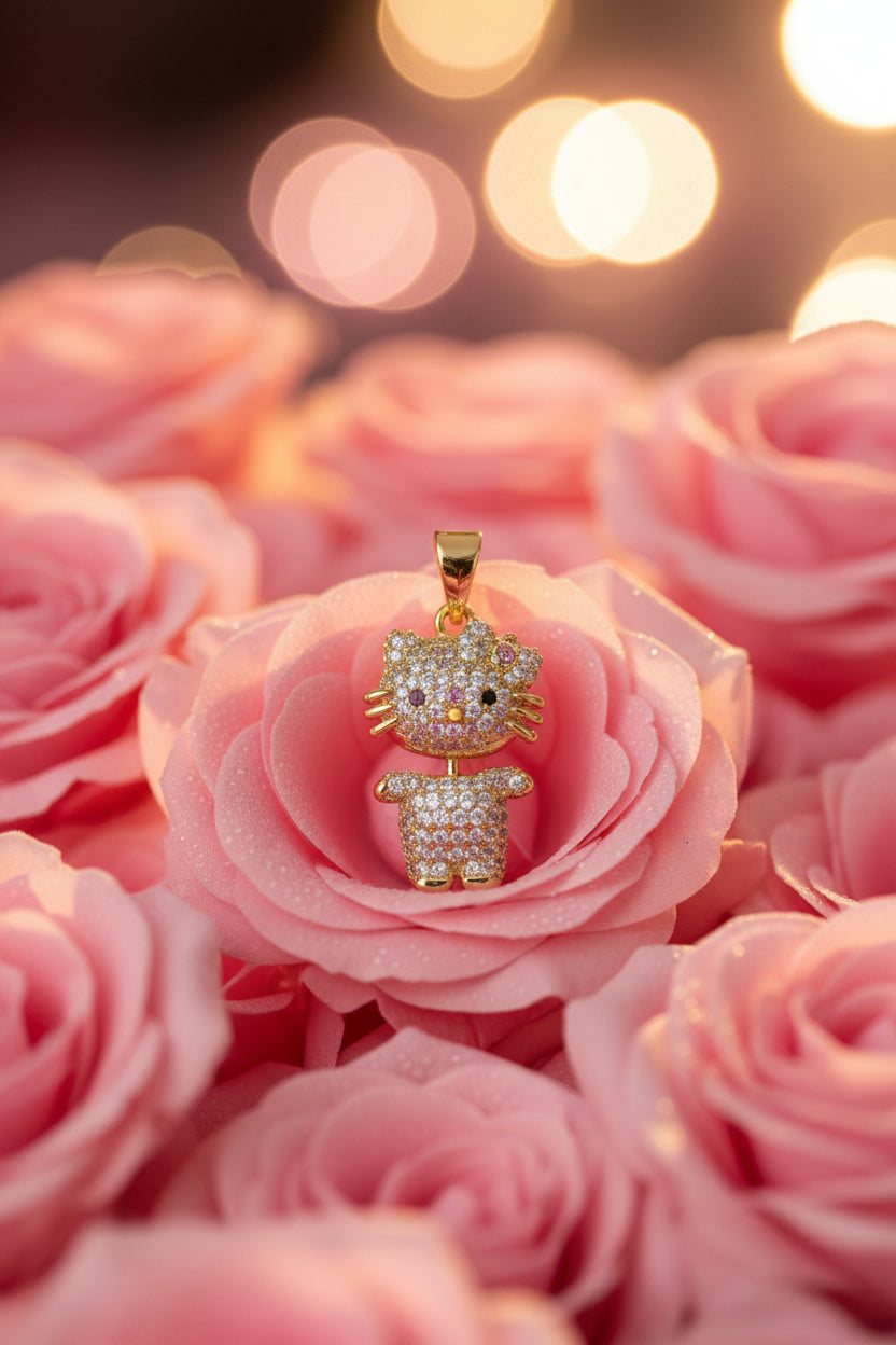 14K HELLO KITTY INSP PENDANT
