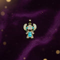 14K STITCH PENDANT