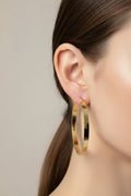 14K 2IN HOOP EARRING 50MM R-34610003