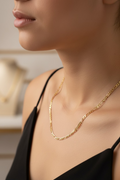 14K 20IN FIGARO NECKLACE CHAIN 2N-50CM LCC-27180166