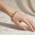 14K INSPP CC LOGO BRACELET RQ333
