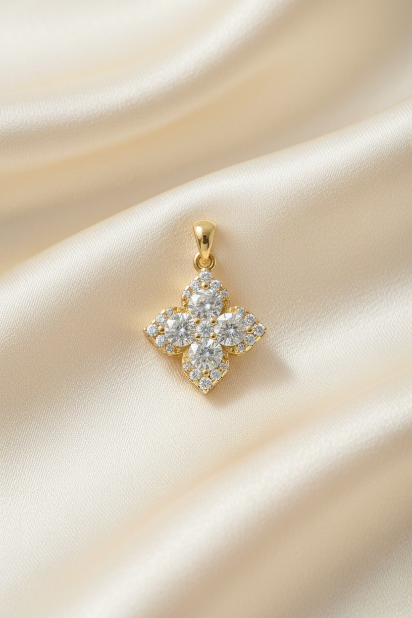 14K FLEUR D'OR PENDANT GT-08480002